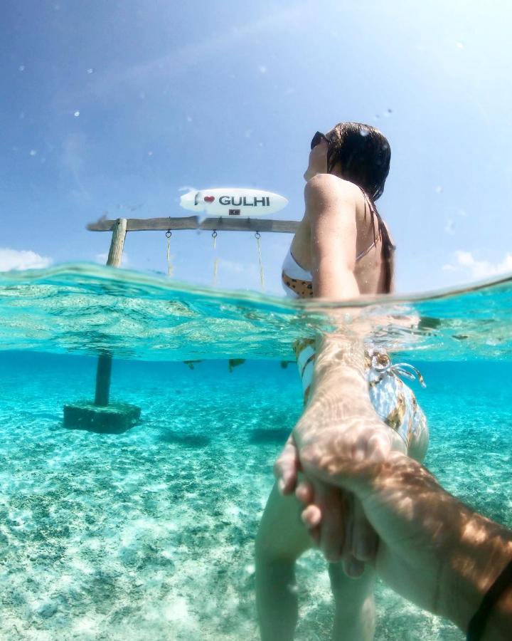 Beach Walk Villa Maldives Gulhi Luaran gambar