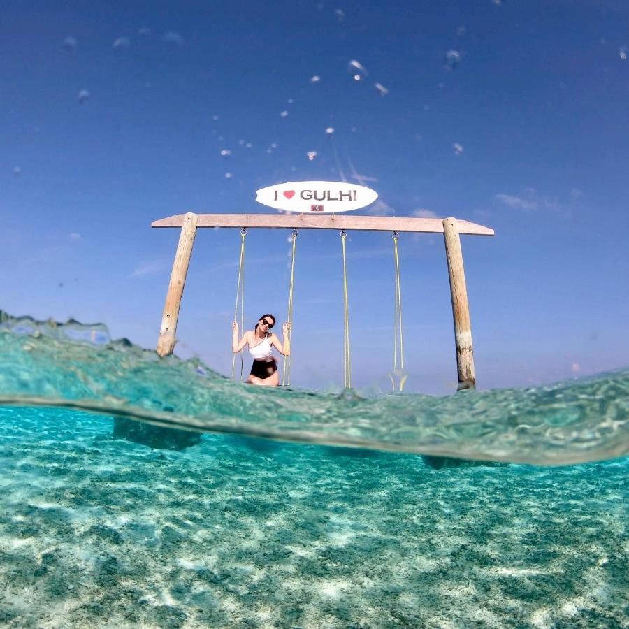 Beach Walk Villa Maldives Gulhi Luaran gambar
